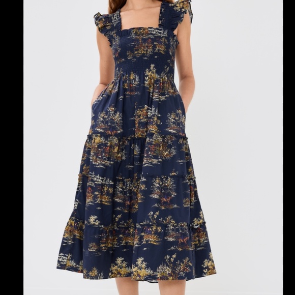 Hill House Equestrian Nap Dress - Navy XXL - Picture 4 of 6